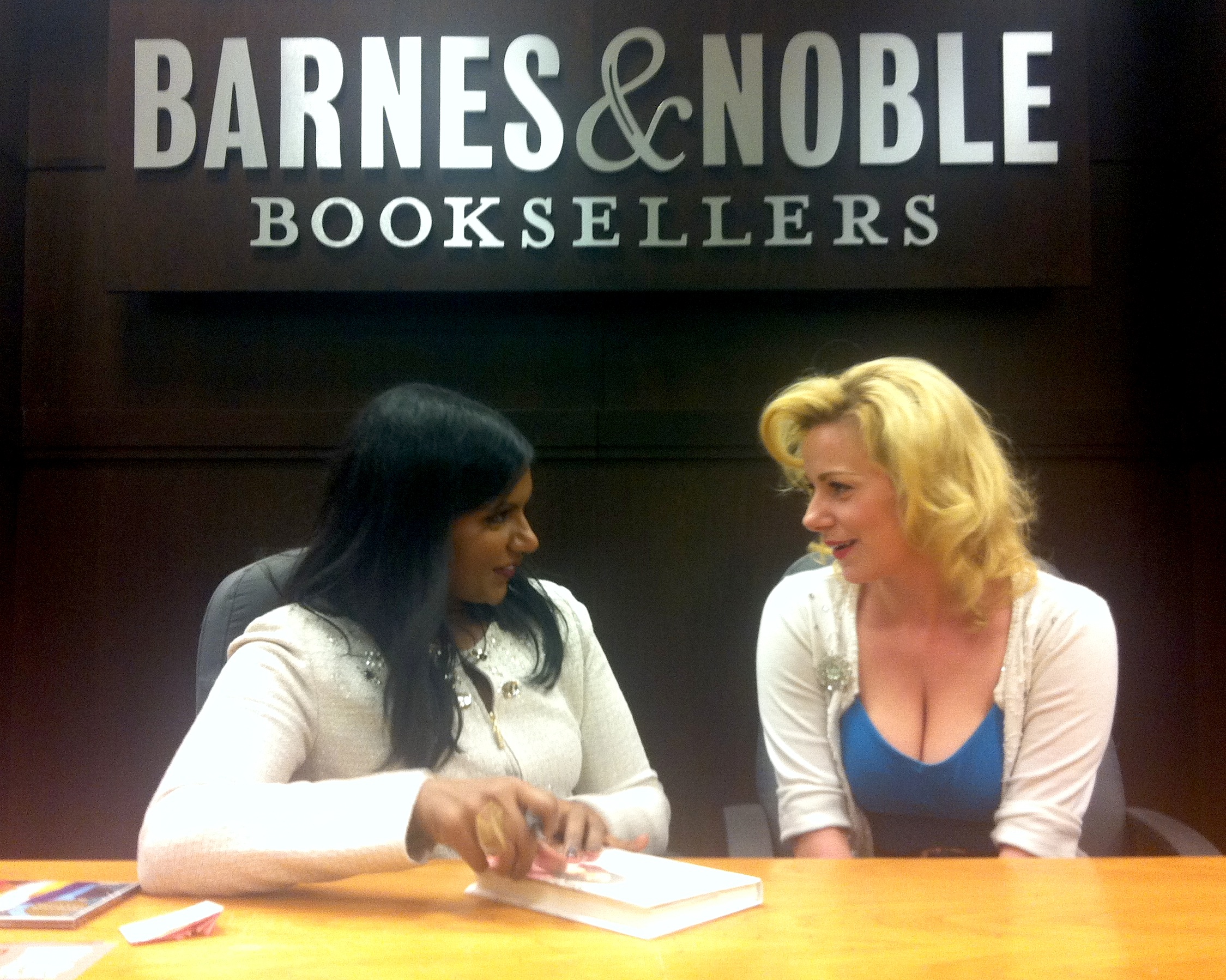 Is Everyone Hanging Out With out Me? Book Signing, Mindy Kaling & Angela Ingersoll