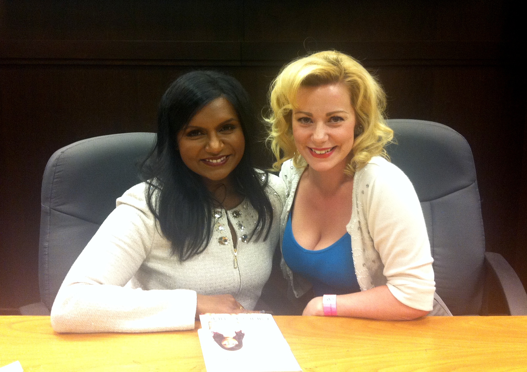 Is Everyone Hanging Out With out Me? Book Signing, Mindy Kaling & Angela Ingersoll