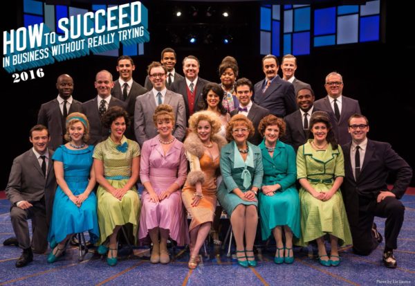 How to Succeed in Business Without Really Trying. Ensemble. Marriott Theatre.