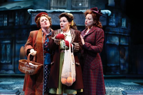 The Merry Wives of Windsor. Kelli Fox, Angela Ingersoll, Heidi Kettenring. Chicago Shakespeare Theater.