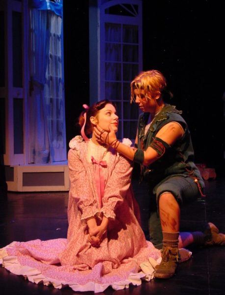 Peter Pan. Angela Ingersoll, Courtney Oliver. Playhouse on the Square.